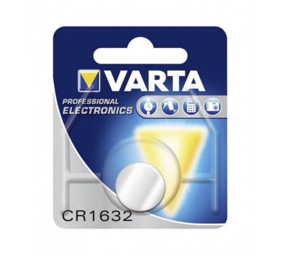 ელემენტი ლითიუმის VARTA CR1632 3V 140 mAh 1 ც