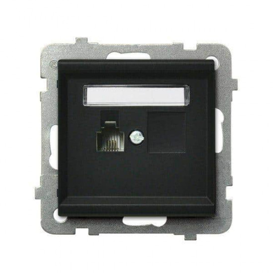 როზეტი ტელეფონის Ospel GPT-1R-m-33 1 განყოფილებიანი ელექტრო აქსესუარები, წვრილი ტექნიკა Ospel არის პოლონური კომპანია, რომელიც 60 წელზე მეტხანს აწარმოებს ელექტროსამონტაჟო მოწყობილობებს. როზეტი ტელეფონის Ospel GPT-1R-m-33 1 განყოფილებიანი