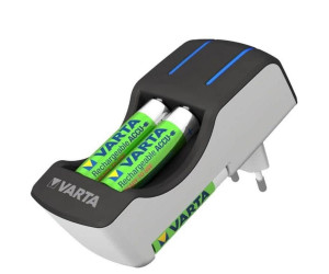 დამტენი მოწყობილობა VARTA Pocket 4xAA 2100 mAh, 2xAAA 800 mAh