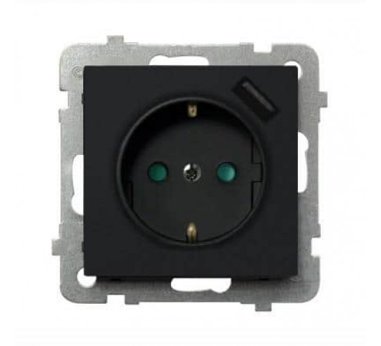 როზეტი დამიწებით GP-1RSPUSB-m-33 1 განყოფილებიანი plus USB ელექტრო აქსესუარები, წვრილი ტექნიკა Ospel არის პოლონური კომპანია, რომელიც 60 წელზე მეტხანს აწარმოებს ელექტროსამონტაჟო მოწყობილობებს. როზეტი დამიწებით GP-1RSPUSB-m-33 1 განყოფილებიანი plus USB