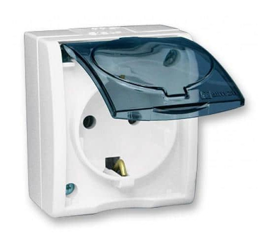 როზეტი დამიწებით Simon 15 aqua 1594445-030 ელექტრო აქსესუარები, წვრილი ტექნიკა ტექნიკური მახასიათებლები: • მწარმოებელი: Simon • სერია: Simon15 Aqua • განყოფილებების რაოდენობა: 1 • დამიწებით დამატებითი მახასიათებლები: • ძაბვა: 250 V • დენის ძალა: 16 A • დაცვის კლასი: IP54 ფიზიკური პარამეტრები: • ზომ როზეტი დამიწებით Simon 15 aqua 1594445-030