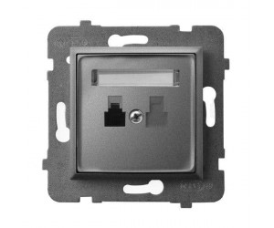 როზეტი ტელეფონის GPT-1U-m-70 1 განყოფილებიანი