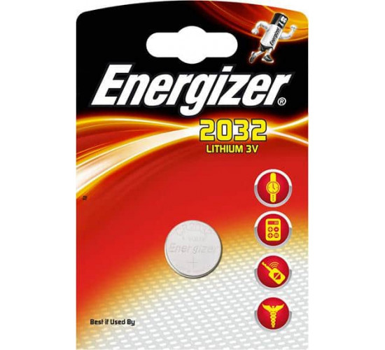 ელემენტი Energizer CR2032 3V Lithium 1 ც