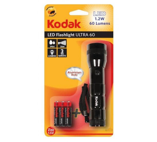 ფანარი Kodak LED ULTRA 60 3xAAA EHD