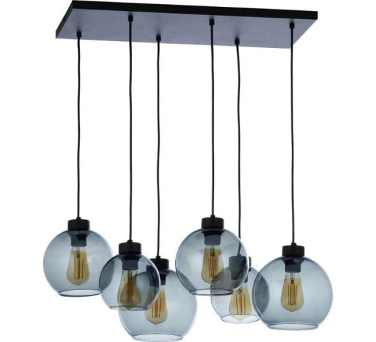 საკიდი Lighting CUBUS 2833 6хE27 60W ელექტრო აქსესუარები, წვრილი ტექნიკა ტექნიკური მახასიათებლები: • მწარმოებელი: TK Lighting • კოლექცია: CUBUS • დაცვის კლასი: IP20 • სიმძლავრე: 60 W • ნათურების რაოდენობა: 6 • ცოკოლის ტიპი: E27 ფიზიკური პარამეტრები: • სიმაღლე: 800 მმ • სიღრმე: 300 მმ • სიგანე: 740 საკიდი Lighting CUBUS 2833 6хE27 60W