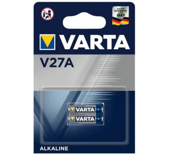 ელემენტი Varta Alkaline V27A 12V 2 ც