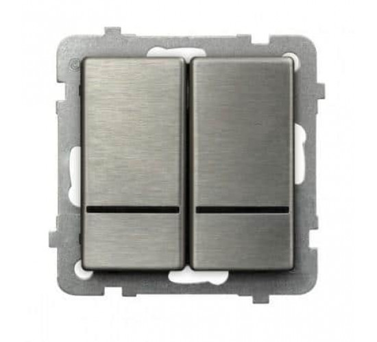 გადამრთველი Ospel2RMS-m-37 2 კლავიშიანი