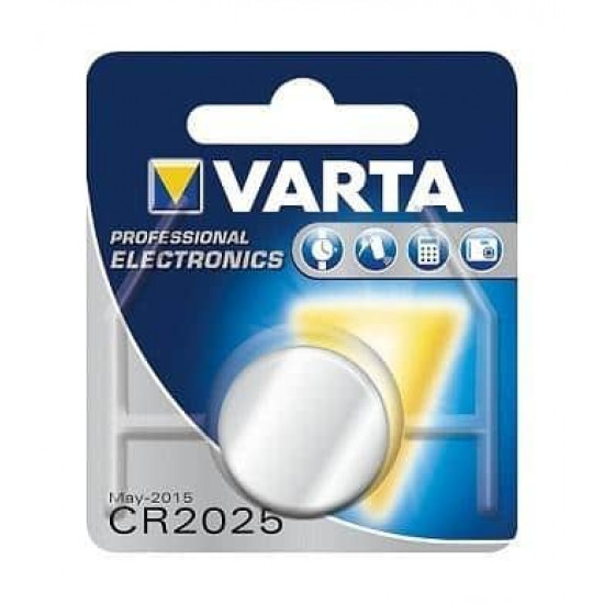 ელემენტი ლითიუმის VARTA CR2025 3 V 170 mAh 1 ც ელექტრო აქსესუარები, წვრილი ტექნიკა ელემენტი ლითიუმის VARTA CR2025 3 V 170 mAh 1 ც ეს არის ხარისხიანი ელემენტი, რომელიც გამოიყენება მაჯის საათისთვის, ავტომანქანის პულტისთვის, სათამაშოებისთვის და სხვა მოწყობილობისთვის. ელემენტი ლითიუმის VARTA CR2025 3 V 170 mAh 1 ც