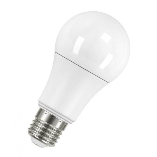 შუქდიოდური ნათურა OSRAM A75 9W E27 806Lm 4000K ელექტრო აქსესუარები, წვრილი ტექნიკა შუქდიოდური ნათურა OSRAM A75 9W E27 806Lm 4000K ეს არის ხარისხიანი ნათურა, რომელსაც გააჩნია დაბალი ენერგომოხმარება და 15000 საათიანი სამუშაო რესურსი. შუქდიოდური ნათურა OSRAM A75 9W E27 806Lm 4000K