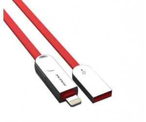 კაბელი Micro USB 1მ,2A წითელი PN307