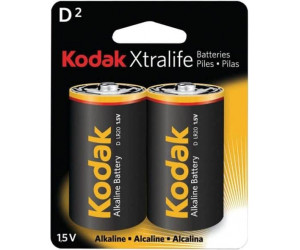 ელემენტი Kodak Xtralife 30952058 D Alkaline 2 ც