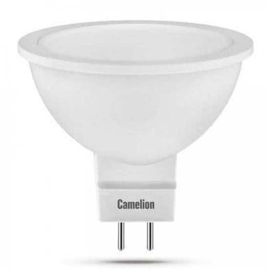 შუქდიოდური ნათურა LED5-S108-865-GU5.3 6500K 5W GU5.3 ელექტრო აქსესუარები, წვრილი ტექნიკა Camelion აწარმოებს მაღალხარისხიან პროდუქციას: კვების წყარო, სინათლის წყარო, სანათები. შუქდიოდური ნათურა LED5-S108-865-GU5.3 6500K 5W GU5.3