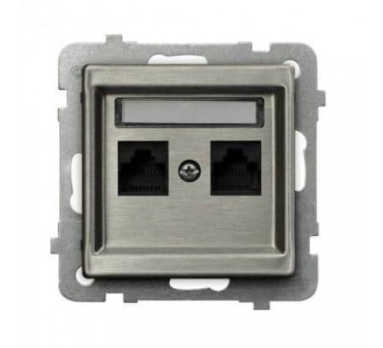 როზეტი კომპიუტერის GPK-2RM-K-m-37 RJ45 Cat 5e 2 განყოფილებიანი ელექტრო აქსესუარები, წვრილი ტექნიკა Ospel არის პოლონური კომპანია, რომელიც 60 წელზე მეტხანს აწარმოებს ელექტროსამონტაჟო მოწყობილობებს. როზეტი კომპიუტერის GPK-2RM-K-m-37 RJ45 Cat 5e 2 განყოფილებიანი