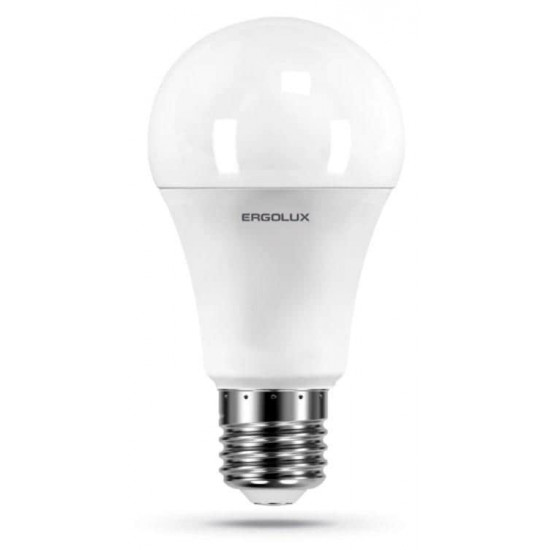 შუქდიოდური ნათურა Ergolux LED-A60-17W-E27-3K 3000K 17W E27 ელექტრო აქსესუარები, წვრილი ტექნიკა Ergolux-ის პროდუქცია გამოირჩევა არა მხოლოდ შესანიშნავი მახასიათებლებით და ხარისხით, არამედ ეფექტური დიზაინით. შუქდიოდური ნათურა Ergolux LED-A60-17W-E27-3K 3000K 17W E27