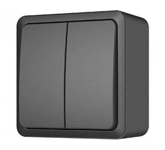 გადამრთველი Vilma P510-020 an 2 კლავიშიანი ელექტრო აქსესუარები, წვრილი ტექნიკა Vilma არის ლიტვური კომპანია, რომელიც აწარმოებს პროდუქციას ელექტრო და ტელესაკომუნიკაციო ქსელის პროფესიონალური ინსტალაციისთვის. გადამრთველი Vilma P510-020 an 2 კლავიშიანი