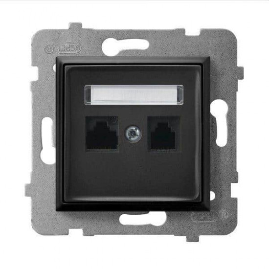 როზეტი კომპიუტერის CAT 5E GPK-2U-K-m-33 2 განყოფილებიანი ელექტრო აქსესუარები, წვრილი ტექნიკა Ospel არის პოლონური კომპანია, რომელიც 60 წელზე მეტხანს აწარმოებს ელექტროსამონტაჟო მოწყობილობებს. როზეტი კომპიუტერის CAT 5E GPK-2U-K-m-33 2 განყოფილებიანი