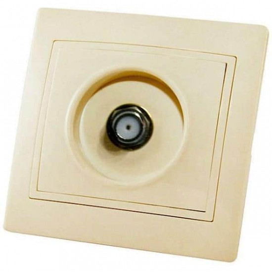 როზეტი სატელევიზიო TDM F (SAT) ელექტრო აქსესუარები, წვრილი ტექნიკა როზეტი სატელევიზიო TDM F (SAT) ეს არის თანამედროვე დიზაინის ხარისხიანი პლასტმასის სატელევიზიო როზეტი. როზეტი სატელევიზიო TDM F (SAT)