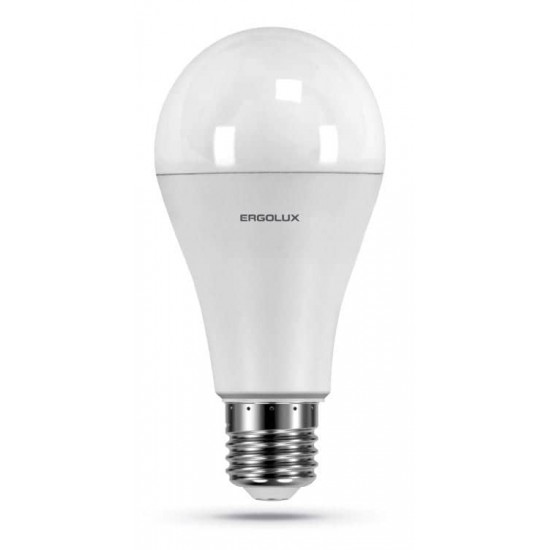 შუქდიოდური ნათურა Ergolux LED-A70-35W-E27-4K 4500K 35W E27 ელექტრო აქსესუარები, წვრილი ტექნიკა Ergolux-ის პროდუქცია გამოირჩევა არა მხოლოდ შესანიშნავი მახასიათებლებით და ხარისხით, არამედ ეფექტური დიზაინით. შუქდიოდური ნათურა Ergolux LED-A70-35W-E27-4K 4500K 35W E27