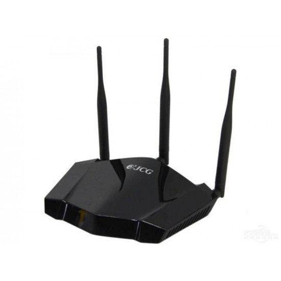 WI-FI როუტერი JCG N835R ელექტრო აქსესუარები, წვრილი ტექნიკა JCG-ის როუტერი ერთმანეთში აერთიანებს სწრაფ მონაცემთა გადაცემას და საინტერესო დიზაინს . WI-FI როუტერი JCG N835R