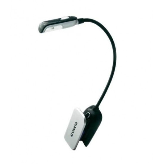 ფანარი VARTA LED BOOK LIGHT 2CR2032 ელექტრო აქსესუარები, წვრილი ტექნიკა მოსახერხებელი სანათი, რომელიც გაგიადვილებთ წიგნის კითხვას. ფანარი VARTA LED BOOK LIGHT 2CR2032