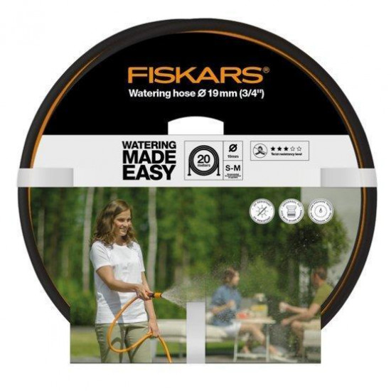 შლანგი Fiskars 1023653 3/4 შლანგი Fiskars 1023653 3-4 Q3 20 მ