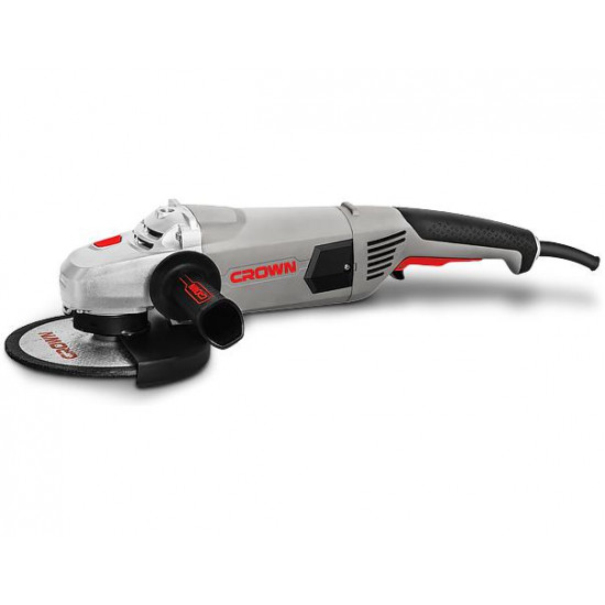 კუთხის სახეხი მანქანა Crown CT13500-180N 2200W ხელსაწყოები, ელექტრო ინსტრუმენტები Crown-ის წარმოების კუთხის სახეხი მანქანა , რომელიც წარმოადგენს მძლავრ და მოსახერხებელ ხელსაწყოს. კუთხის სახეხი მანქანა Crown CT13500-180N 2200W