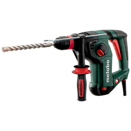 პერფორატორი Metabo KHE 3251 800W (600659000) ხელსაწყოები, ელექტრო ინსტრუმენტები პერფორატორი Metabo KHE 3251 800W (600659000) ელექტრონიკა Vario (V) უზრუნველყოფს მასალიდან გამომდინარე ბრუნვის სიხშირის დაყენებას. პერფორატორი Metabo KHE 3251 800W (600659000)
