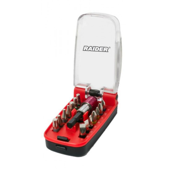 ბიტების ნაკრები Raider 158903 15 ც ხელსაწყოები, ხელის ინსტრუმენტები ბიტების ნაკრები Raider 158903 15 ც ტექნიკური მახასიათებლები:• მწარმოებელი: Raider• ზომა: 1/4 ბიტების ნაკრები Raider 158903 15 ც