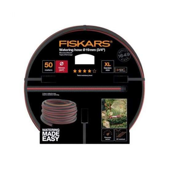შლანგი Fiskars 1027111 Q4 19 მმ (3/4 შლანგი Fiskars 1027111 Q4 19 მმ (3-4) 50 მ