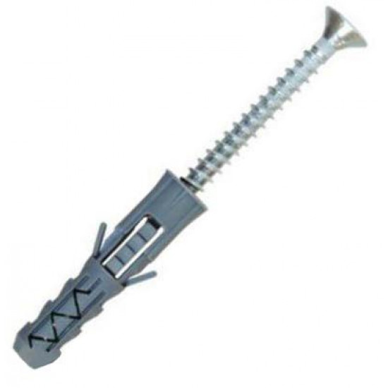 დიუბელი სჭვალით Wkret-met BKR-105060 10x60 მმ 7 ც ხელსაწყოები, სამაგრები Wkret-met აწარმოებს სამშენებლო სამაგრებს სხვადასხვა ტიპის სამუშაოებისთვის. დიუბელი სჭვალით Wkret-met BKR-105060 10x60 მმ 7 ც