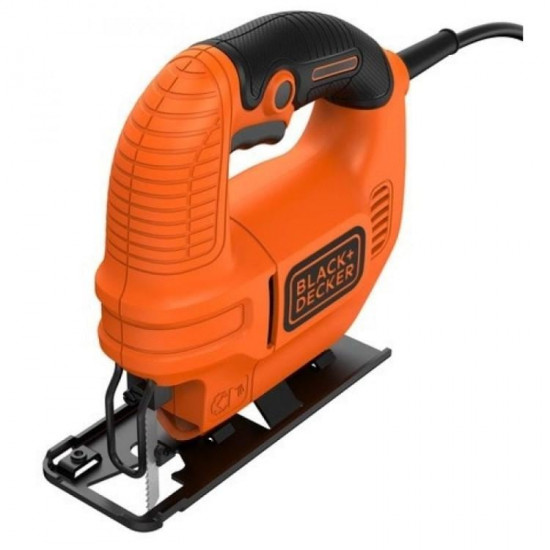 ბეწვა ხერხი Black+Decker KS501-QS 400W ხელსაწყოები, ელექტრო ინსტრუმენტები Black+Decker KS501-QS ძალიან მოსახერხებელია მუშაობისას - ერგონომიული დიზაინი, ნაფოტების მოცილების სისტემა, ვიბრაციის დაბალი დონე, ბლოკირება ჩართულ მდგომარეობაში ხანგრძლივი მუშაობისთვის. ბეწვა ხერხი Black plusDecker KS501-QS 400W