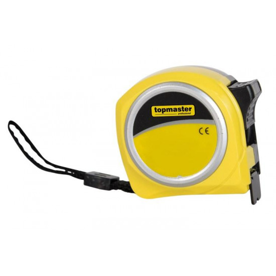 საზომი რულეტი Topmaster Compact 260403 5 მ ხელსაწყოები, ხელის ინსტრუმენტები საზომი რულეტი Topmaster Compact 260403 5 მ ტექნიკური მახასიათებლები:• მწარმოებელი: Topmaster• სიგრძე: 5 მ• ლენტის სიგანე: 25 მმ საზომი რულეტი Topmaster Compact 260403 5 მ
