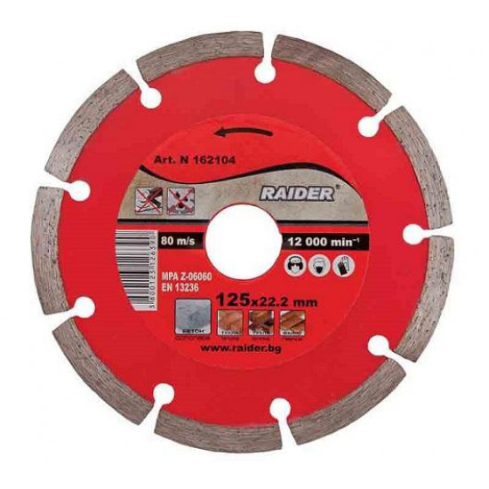 ალმასის დისკი Raider RD-DD02 125X22.2 მმ მშრალი ჭრა ხელსაწყოები, ინსტრუმენტების მასალები body{margin:0;padding:8px;overflow:auto;width:100%;height:100%;} p{line-height:1. ალმასის დისკი Raider RD-DD02 125X22.2 მმ მშრალი ჭრა