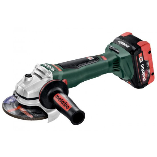 კუთხის სახეხი მანქანა აკუმულატორის Metabo WB 18 LTX BL 125 QUICK 18V (613077660) ხელსაწყოები, ელექტრო ინსტრუმენტები Metabo WB 18 LTX BL 125 QUICK-ს გააჩნია უნიკალური დახურული უნახშირო ძრავი ოპტიმალური დაცვით მტვრისგან, რომელიც უზრუნველყოფს სამუშაოების სწრაფ და ეფექტურ შესრულებას, სისტემა Metabo Qui კუთხის სახეხი მანქანა აკუმულატორის Metabo WB 18 LTX BL 125 QUICK 18V (613077660)