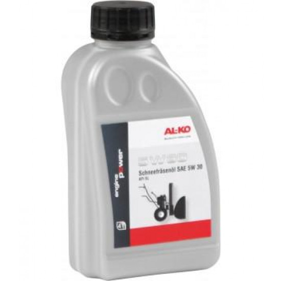 ზეთი 4-ტაქტიანი ძრავებისთვის AL-KO 5W30 0.6 ლ (112899) ხელსაწყოები, ბაღის ინსტრუმენტები AL-KO 112899 განკუთვნილია თოვლის საწმენდი მანქანებისთვის, უზრუნველყოფს ძრავის მარტივ დაქოქვას დაბალი ტემპერატურის პირობებშიც. ზეთი 4-ტაქტიანი ძრავებისთვის AL-KO 5W30 0.6 ლ (112899)