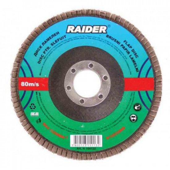 დისკი ფურცლოვანი RAIDER RD 115mm А-60 ხელსაწყოები, ინსტრუმენტების მასალები დისკი ფურცლოვანი RAIDER RD 115mm А-60 ეს დისკი დამზადებულია მინაბოჭკოსგან და გააჩნია მყარი, მტკიცე კორუნდის მარცვლები. დისკი ფურცლოვანი RAIDER RD 115mm А-60