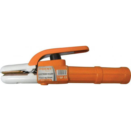 დამჭერი ელექტროდის Orient TKP600 600 A ხელსაწყოები, ინსტრუმენტების მასალები დამჭერი ელექტროდის Orient TKP600 600 A ეს ელექტროდის დამჭერი გამოირჩევა მოსახერხებელი კონსტრუქციით და თავსებადობით უმეტეს შესადუღებელ აპარატებთან. დამჭერი ელექტროდის Orient TKP600 600 A