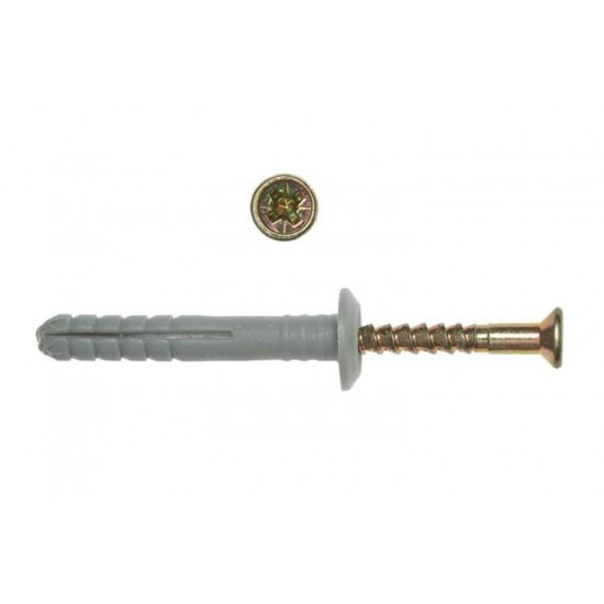 დიუბელი-ლურსმანი ნეილონი Tech-Krep SMX-G 6x80 1800/100 ც ხელსაწყოები, სამაგრები დიუბელი-ლურსმანი ნეილონი Tech-Krep SMX-G 6x80 1800/100 ც ეს არის ხარისხიანი დიუბელი, რომელიც გამოიყენება სხვადასხვა კონსტრუქციების დასამონტაჟებლად. დიუბელი-ლურსმანი ნეილონი Tech-Krep SMX-G 6x80 1800-100 ც