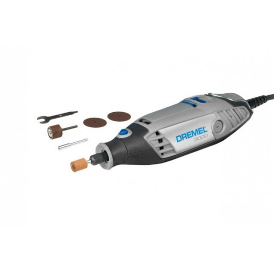 მრავალფუნქციური ინსტრუმენტი Dremel 3000 130W (F0133000JX) ხელსაწყოები, ელექტრო ინსტრუმენტები მრავალფუნქციური ინსტრუმენტი Dremel 3000 130W (F0133000JX) ეს არის მრავალფუნქციური ინსტრუმენტი, რომელიც გამოიყენება ჭრისთვის, გრავირებისთვის, ფრეზირებისთვის, აბრაზიული დამუშავებისთვის, გახეხვისთვის, ასალესად მრავალფუნქციური ინსტრუმენტი Dremel 3000 130W (F0133000JX)