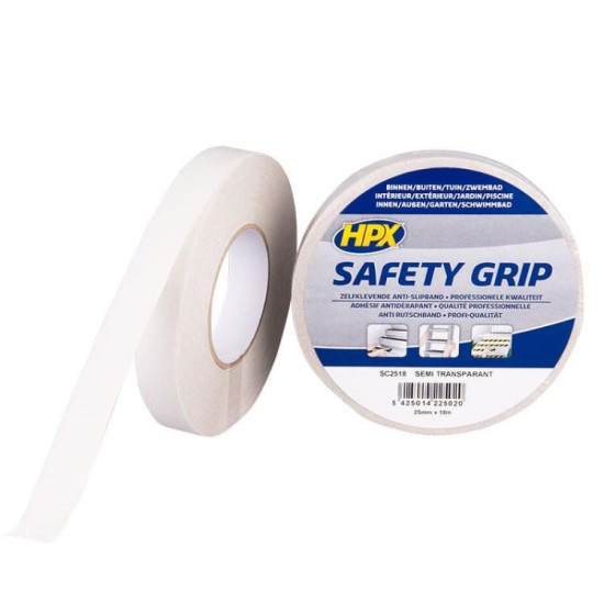 ლენტი მოცურების საწინააღმდეგო HPX SC2518 18Mx25MM ნახევრად გამჭვირვალე ხელსაწყოები, სამშენებლო მოწყობილობები ლენტი მოცურების საწინააღმდეგო HPX SC2518 18Mx25MM ნახევრად გამჭვირვალე ეს ლენტი გამოირჩევა კარგი ადჰეზიით, იდეალურია სწორი ზედაპირებისთვის. ლენტი მოცურების საწინააღმდეგო HPX SC2518 18Mx25MM ნახევრად გამჭვირვალე