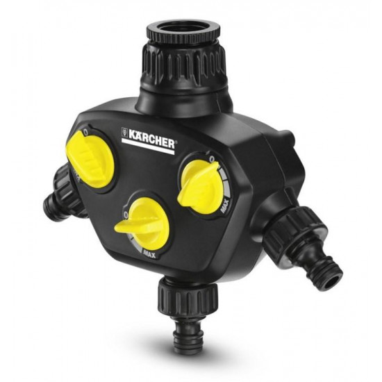 გამანაწილებელი 3 არხიანი Karcher 2.645-200.0 G1-G3/4 ხელსაწყოები, ბაღის ინსტრუმენტები გამანაწილებელი 3 არხიანი Karcher 2. გამანაწილებელი 3 არხიანი Karcher 2.645-200.0 G1-G3-4