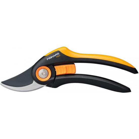 სეკატორი Fiskars Plus P521 24 მმ ხელსაწყოები, ბაღის ინსტრუმენტები Fiskars Plus P521 არის ერგონომიული და მსუბუქი სეკატორი, გამოიყენება ნედლი ტოტების მოსაჭრელად. სეკატორი Fiskars Plus P521 24 მმ