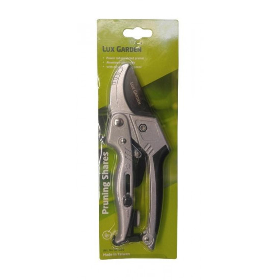 სეკატორი ლითონის Lux Garden LG-020 ხელსაწყოები, ბაღის ინსტრუმენტები Lux Garden LG-020 არის ბაღის სეკატორი პროფესიონალური გამოყენებისთვის, ბლოკირების მექანიზმი უსაფრთხოებისთვის. სეკატორი ლითონის Lux Garden LG-020