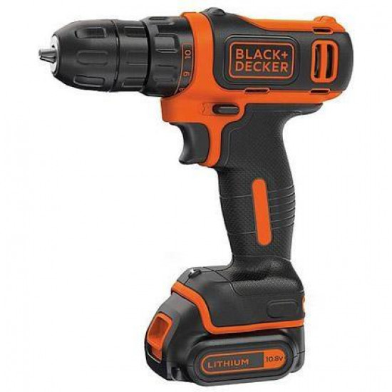 აკუმულატორის დრელი-სახრახნისი Black+Decker BDCDD12-QW 10.8V ხელსაწყოები, ელექტრო ინსტრუმენტები Black+Decker BDCDD12-QW არის კომპაქტური და მსუბუქი სახრახნისი, რომელიც იდეალურია ძნელად მისადგომ ადგილებში სამუშაოდ. აკუმულატორის დრელი-სახრახნისი Black plusDecker BDCDD12-QW 10.8V
