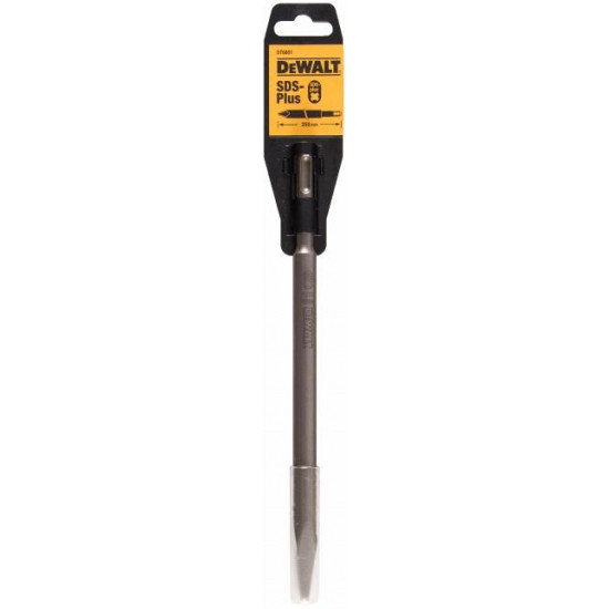 ღოჯი წაწვეტებული DeWalt DT 6801 250 მმ ხელსაწყოები, ინსტრუმენტების მასალები ღოჯი წაწვეტებული DeWalt DT 6801 250 მმ ტექნიკური მახასიათებლები:• მწარმოებელი: DeWalt• სამაგრი: SDS-plus ფიზიკური პარამეტრები:• სიგრძე: 250 მმ ღოჯი წაწვეტებული DeWalt DT 6801 250 მმ