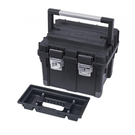 ყუთი ინსტრუმენტებისთვის Patrol HD Compact 1 450x350x350 მმ (SKRC1HDCZAPG001) ხელსაწყოები, სამშენებლო მოწყობილობები ყუთი ინსტრუმენტებისთვის Patrol HD Compact 1 450x350x350 მმ (SKRC1HDCZAPG001) ეს არის ყუთი, რომელიც გამოიყენება ინსტრუმენტების შესანახად და გადასატანად. ყუთი ინსტრუმენტებისთვის Patrol HD Compact 1 450x350x350 მმ (SKRC1HDCZAPG001)