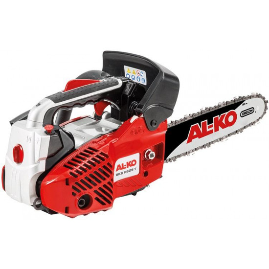 ბენზოხერხი AL-KO BKS 2625 T 900W (113355) ხელსაწყოები, ბაღის ინსტრუმენტები ბენზოხერხი AL-KO BKS 2625 T 900W (113355) ბენზოინსტრუმენტი დამზადებულია გამძლე კორპუსით, აღჭურვილია ერგონომიული და საიმედო სახელურებით კომფორტული მოხმარებისთვის. ბენზოხერხი AL-KO BKS 2625 T 900W (113355)
