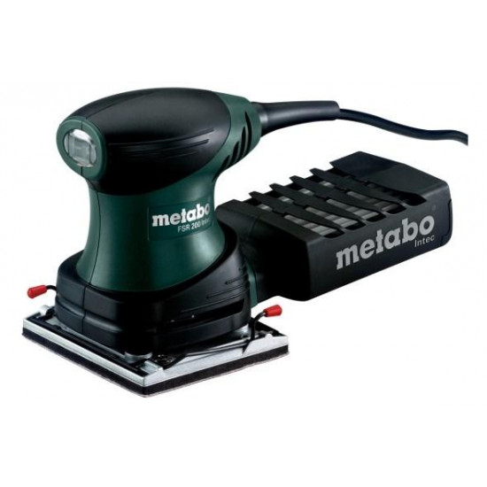 ვიბრაციული სახეხი მანქანა Metabo FSR 200 INTEC 200W (600066500) ხელსაწყოები, ელექტრო ინსტრუმენტები ვიბრაციული სახეხი მანქანა Metabo FSR 200 INTEC 200W (600066500) მტვრის შესაგროვებელი სისტემა უზრუნველყოფს სისუფთავეს სამუშაო ადგილას. ვიბრაციული სახეხი მანქანა Metabo FSR 200 INTEC 200W (600066500)
