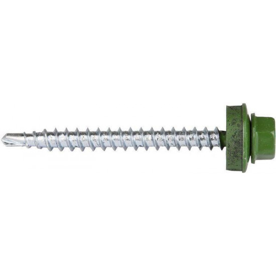 თვითმჭრელი სახურავის ბურღით Tech-Krep RAL-6002 124648 4,8х70 მმ 30 ც ხელსაწყოები, სამაგრები თვითმჭრელი სახურავის ბურღით Tech-Krep RAL-6002 124648 4,8х70 მმ 30 ც ეს თვითმჭრელი გამოიყენება სახურავის მასალის დასამაგრებლად ხის ზედაპირზე და ლითონის კონსტრუქციაზე. თვითმჭრელი სახურავის ბურღით Tech-Krep RAL-6002 124648 4,8х70 მმ 30 ც