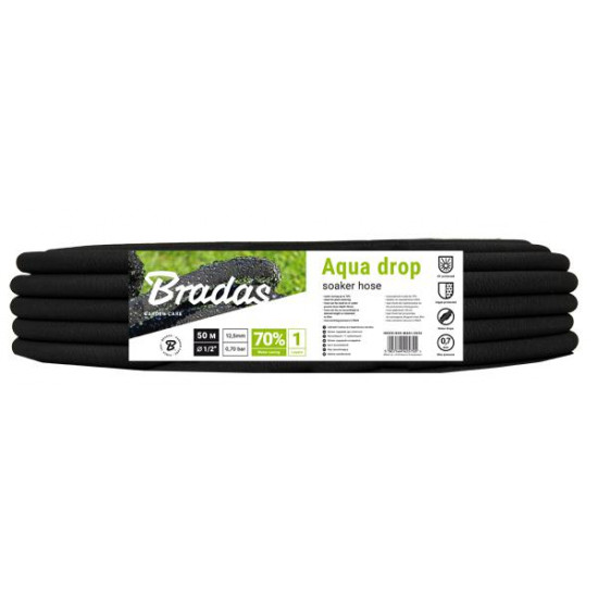 შლანგი სარწყავი Bradas AQUA-DROP WAD1/2050 1/2 შლანგი სარწყავი Bradas AQUA-DROP WAD1-2050 1-2 50 მ